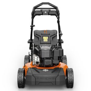 ariens razor 21″ self propelled walk behind lawn mower, dual blades, alloy steel