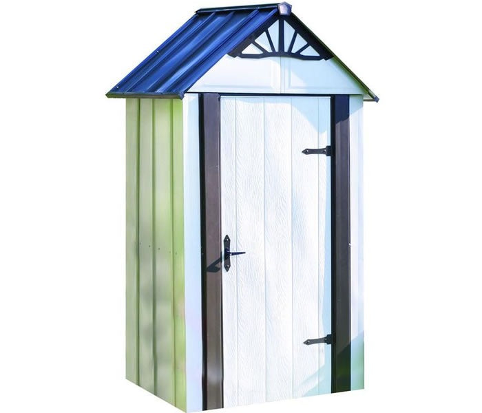 arrow 4×2 designer metro steel shed kit w/ flooring arrow 4×2 designer metro steel shed kit w/ flooring