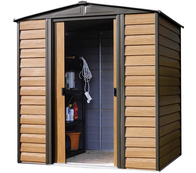arrow 6×5 woodridge metal storage shed kit arrow 6×5 woodridge metal storage shed kit
