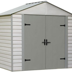 arrow 10×7 viking vinyl coated steel shed kit