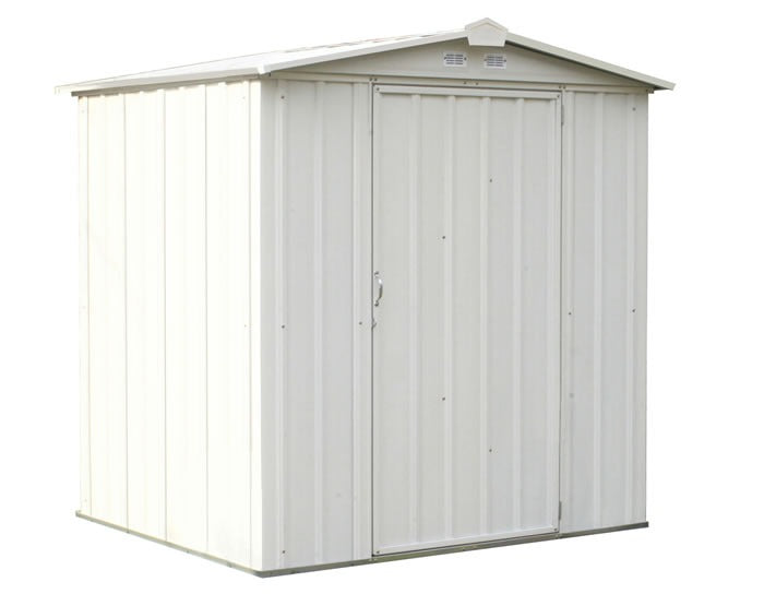arrow 6×5 ezee storage shed kit – cream arrow 6×5 ezee storage shed kit – cream