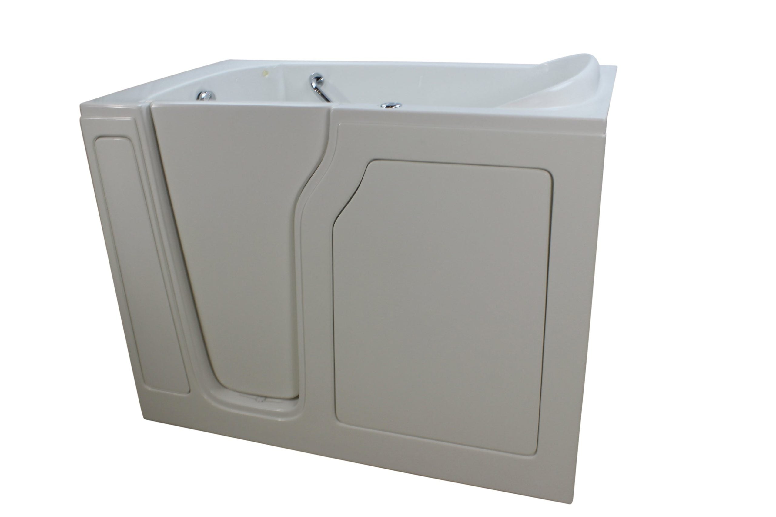 avora bath walk in left hand soaker tub 52x30x40