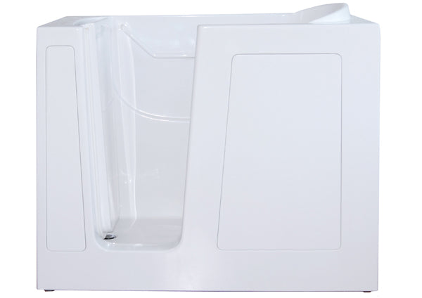 avora bath walk in left hand soaker tub 55x30x46