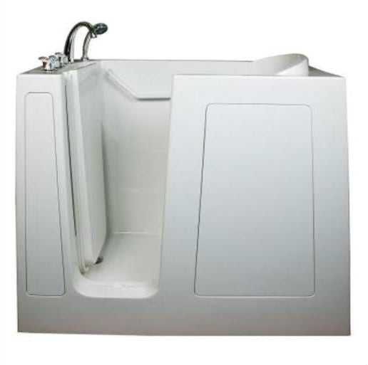 avora bath walk in left hand soaker tub 55x30x46