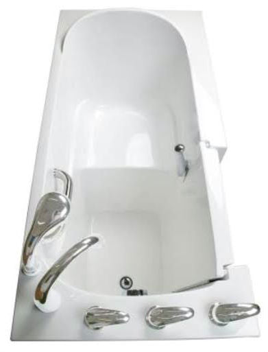avora bath walk in left hand soaker tub 51x28x41