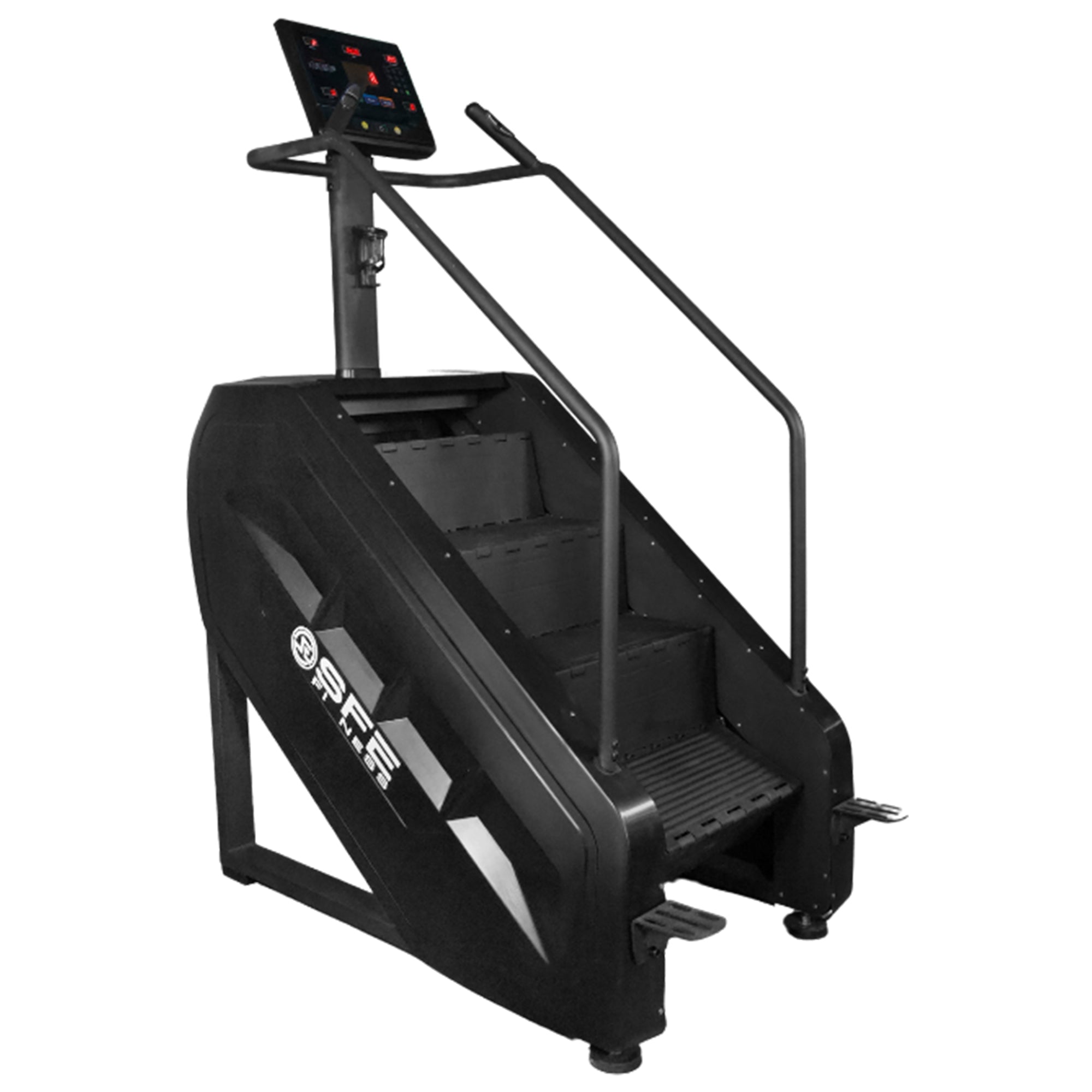 sfe stepmill pro (stairmaster) w/ revolving steps and performance monitor (new)