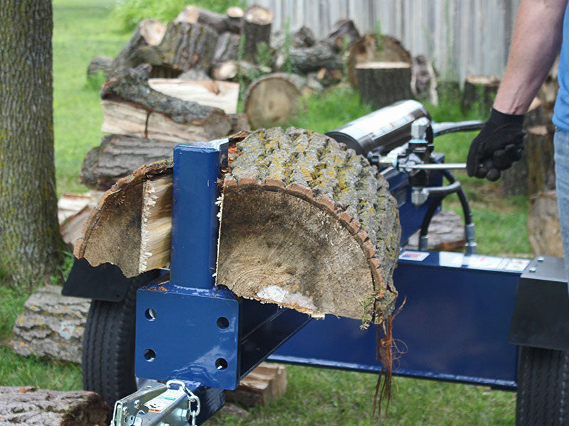iron and oak 30 ton horizontal log splitter (bhh3013gx)