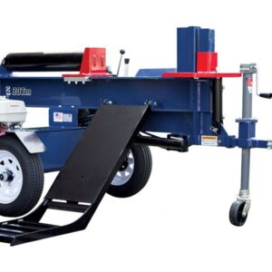 iron and oak 30 ton log splitter with log lift (bhh4013gx30)