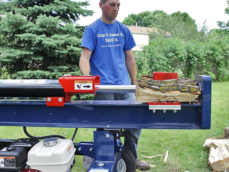 iron and oak 26 ton vertical horizontal log splitter torsion axle (bhvh2616gxt)
