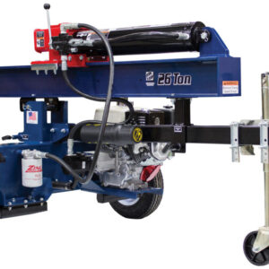 iron and oak 26 ton vertical horizontal log splitter torsion axle (bhvh2616gxt)