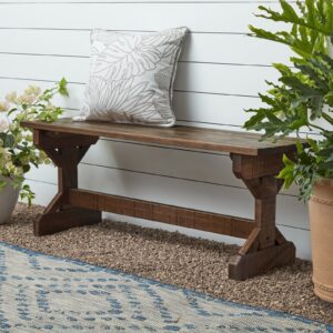 farmhouse bench