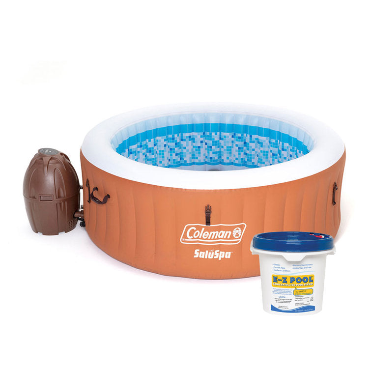 bestway 4 – person 120 – jet vinyl inflatable hot tub