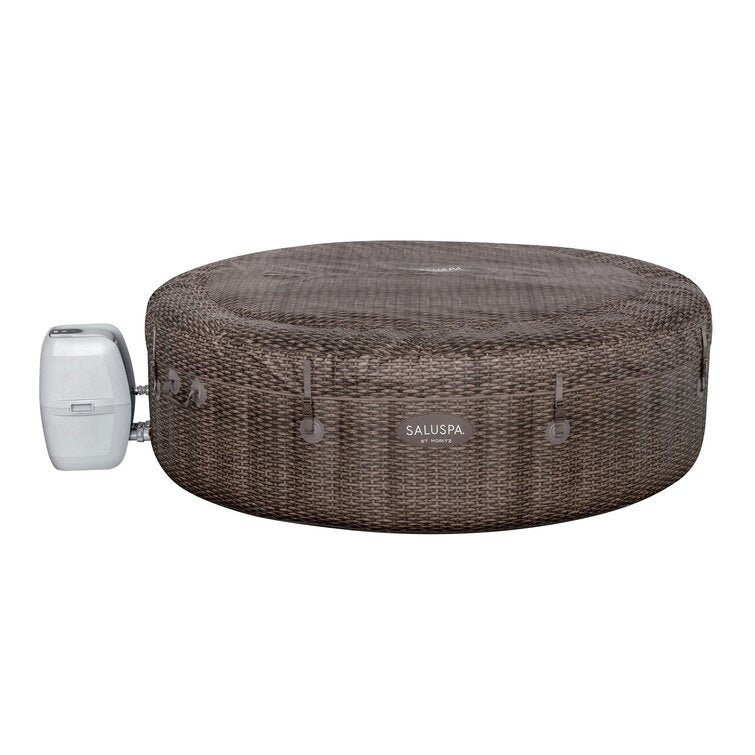 bestway saluspa st moritz airjet hot tub and 6 coleman saluspa type vi cartridges