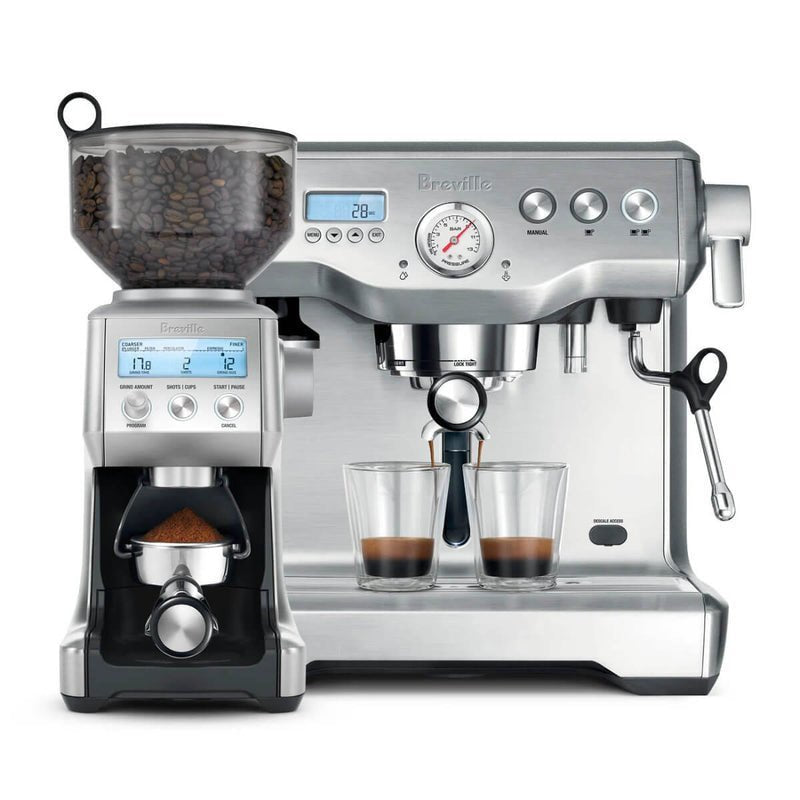 breville dynamic duo dual boiler espresso machine and smart grinder pro package, stainless steel – bep920bss breville dynamic duo dual boiler espresso machine and smart grinder pro package, stainless steel – bep920bss