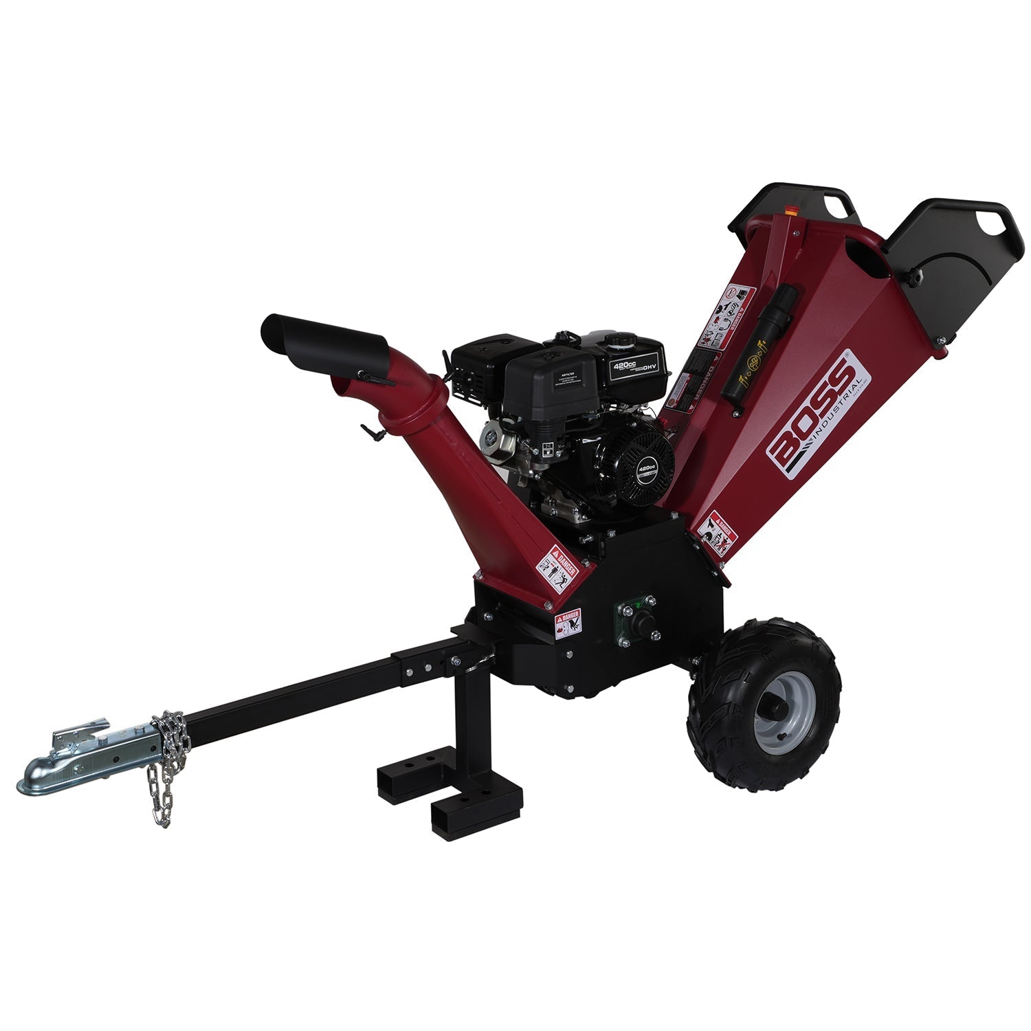 boss industrial 5″ 14 hp chipper shredder with electric starter – cgr50 boss industrial 5″ 14 hp chipper shredder with electric starter – cgr50