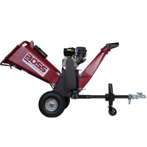 boss industrial 6″ 14 hp chipper shredder with electric starter – cgr60
