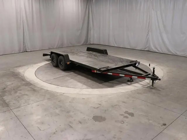 7x18 carry on car trailer hauler 7k