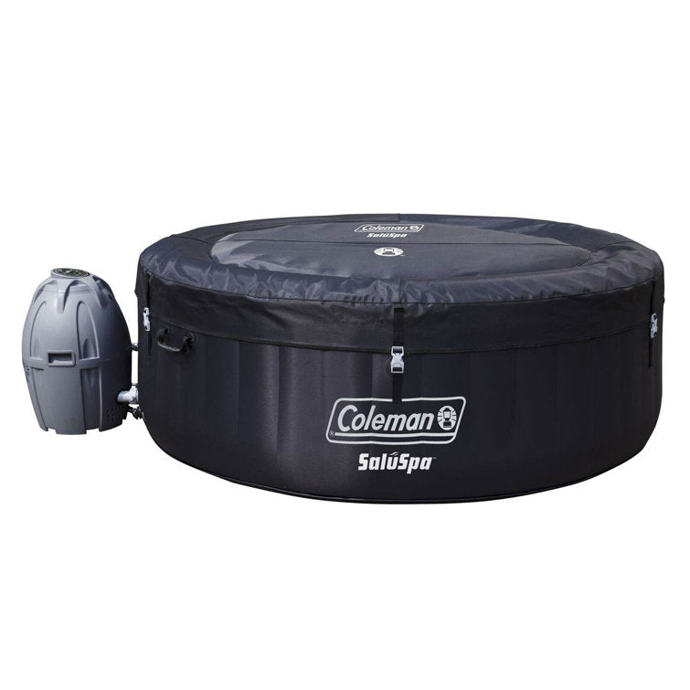 coleman saluspa 4 person inflatable hot tub spa with 3 filter cartridge refills coleman saluspa 4 person inflatable hot tub spa with 3 filter cartridge refills