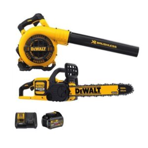 dewalt 60v chainsaw/blower combo kit 9ah #dcko667x1