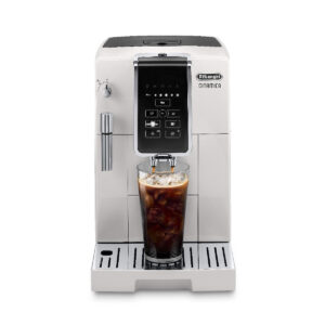 delonghi dinamica super automatic espresso & coffee machine (ecam 35020 w / white)