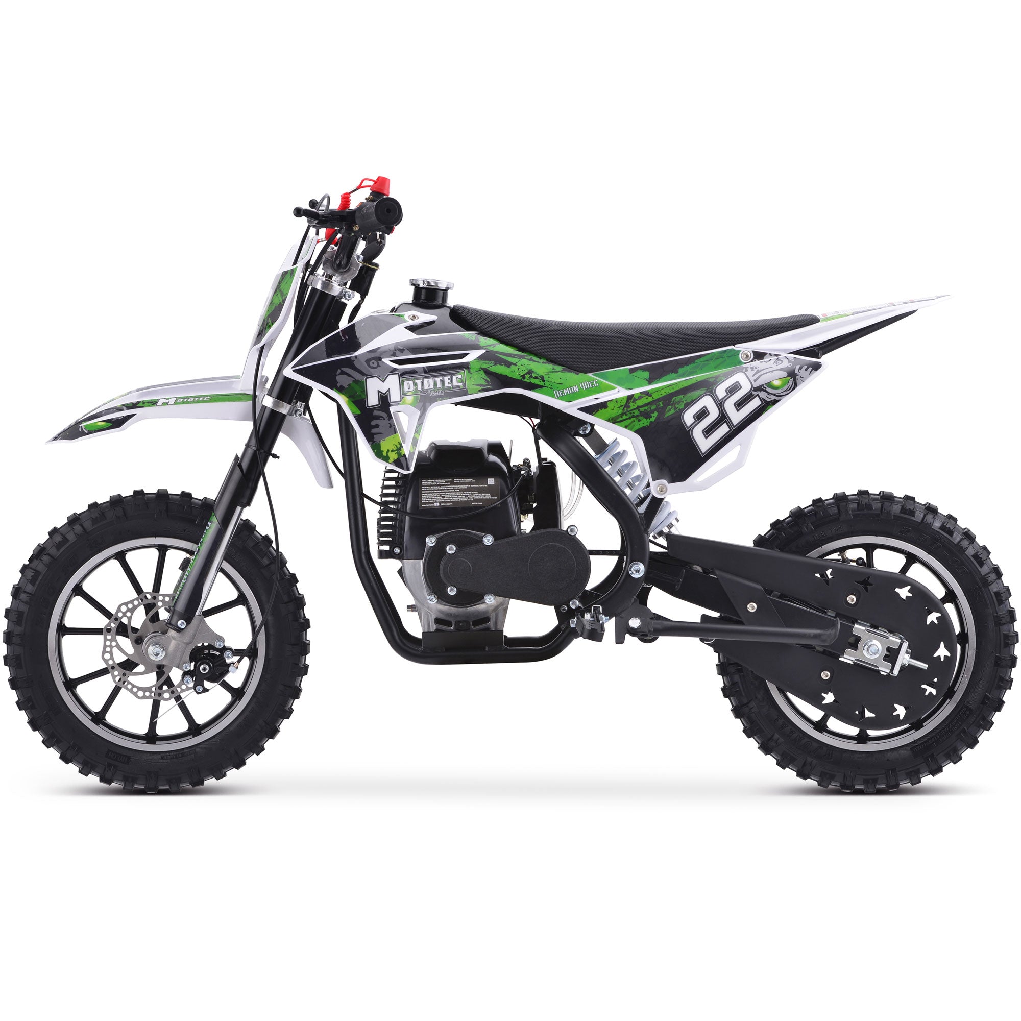 mototec 40cc demon kids gas dirt bike