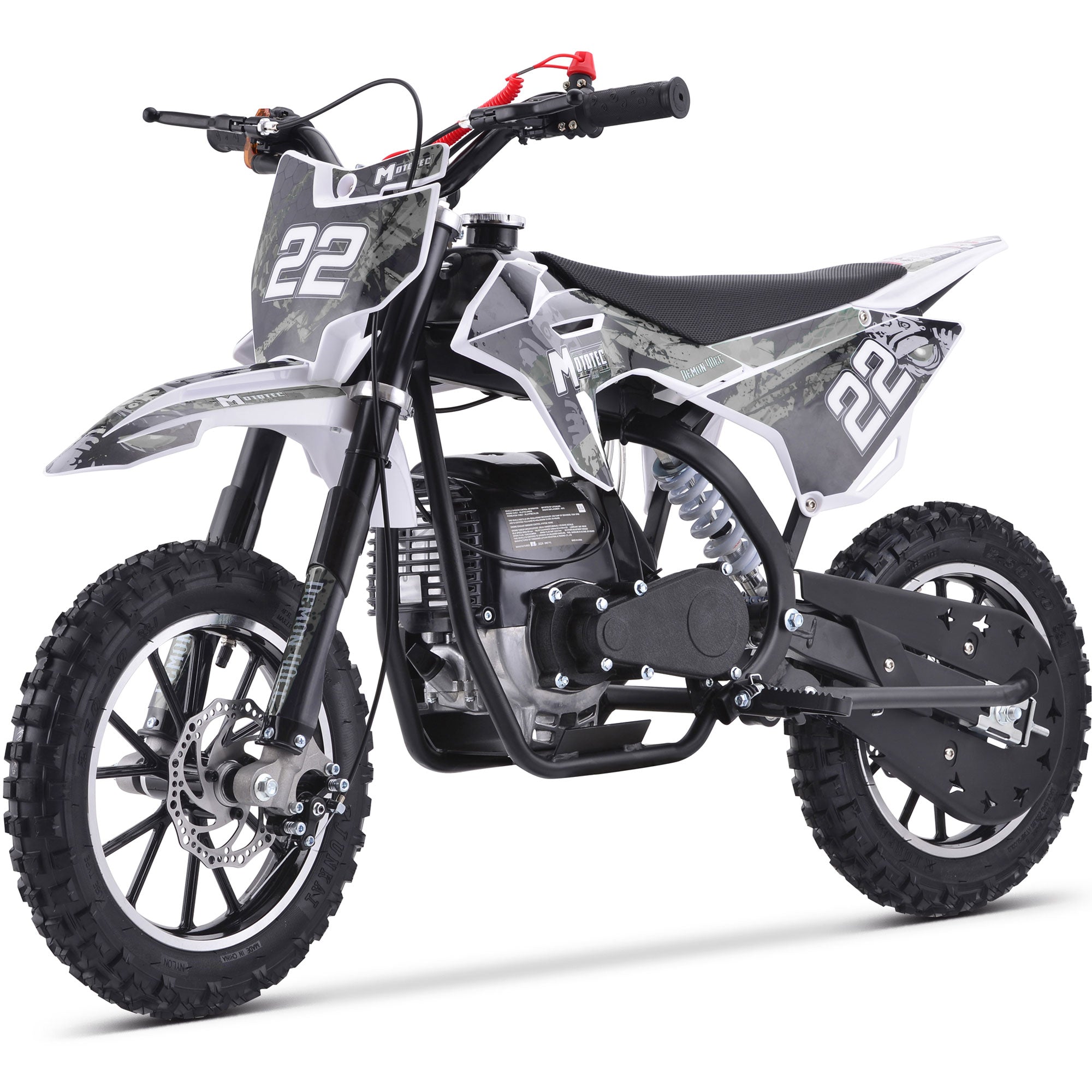 mototec 40cc demon kids gas dirt bike