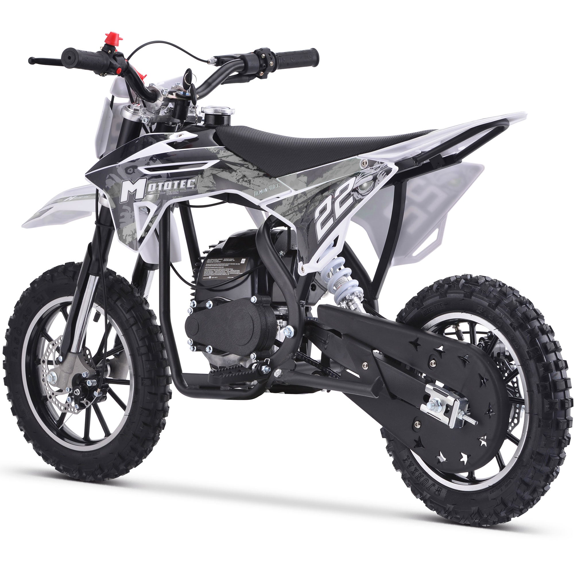 mototec 40cc demon kids gas dirt bike