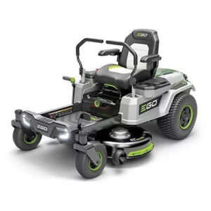 ego power+ z6 42″ zero turn riding mower with (4) 10.0ah batteries & 1600w fast charger