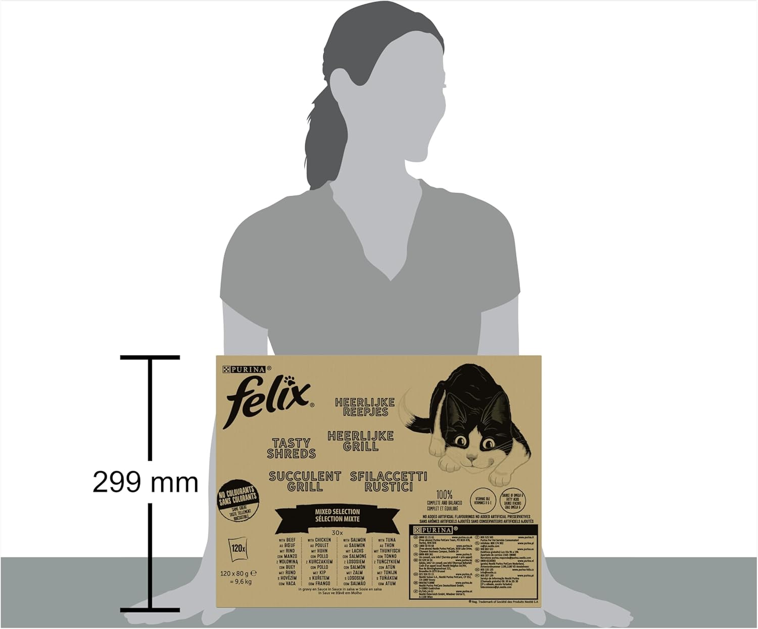 felix tasty shreds mixed selection in gravy wet cat food 120x80g felix tasty shreds mixed selection in gravy wet cat food 120x80g