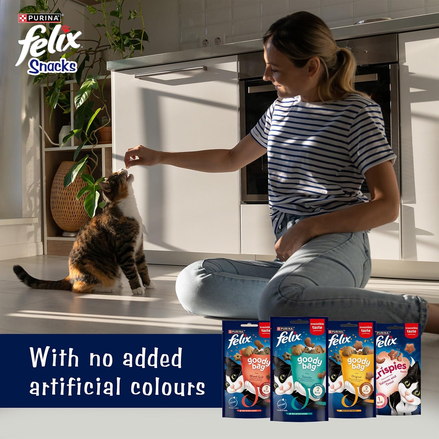 felix mixed snack box cat treats 810g felix mixed snack box cat treats 810g