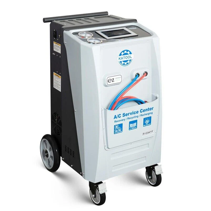 fully automatic recovery recycle and recharge dual ac2100 machine by katool