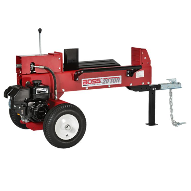 boss industrial 20 ton gas log splitter gd20t24 boss industrial 20 ton gas log splitter gd20t24