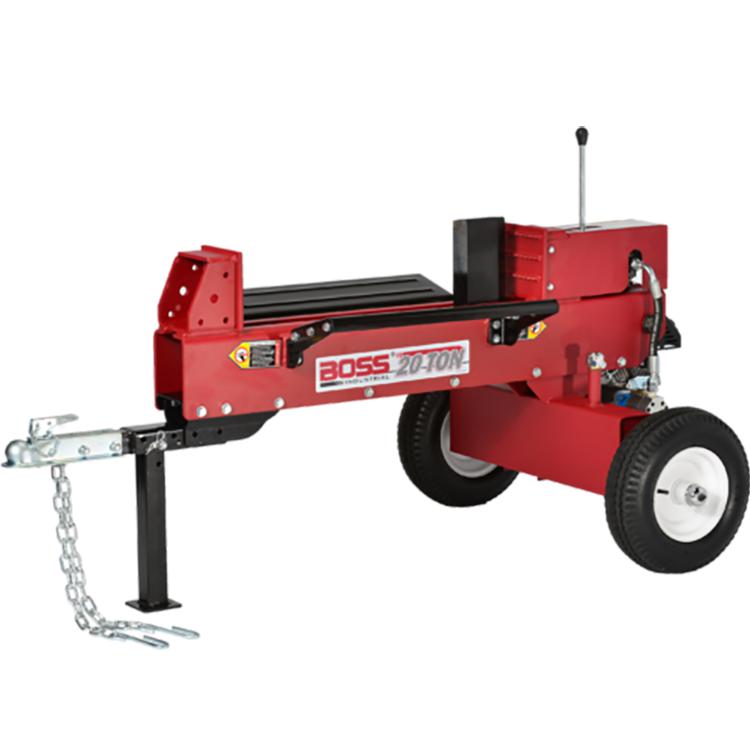 boss industrial 20 ton gas log splitter gd20t24 boss industrial 20 ton gas log splitter gd20t24