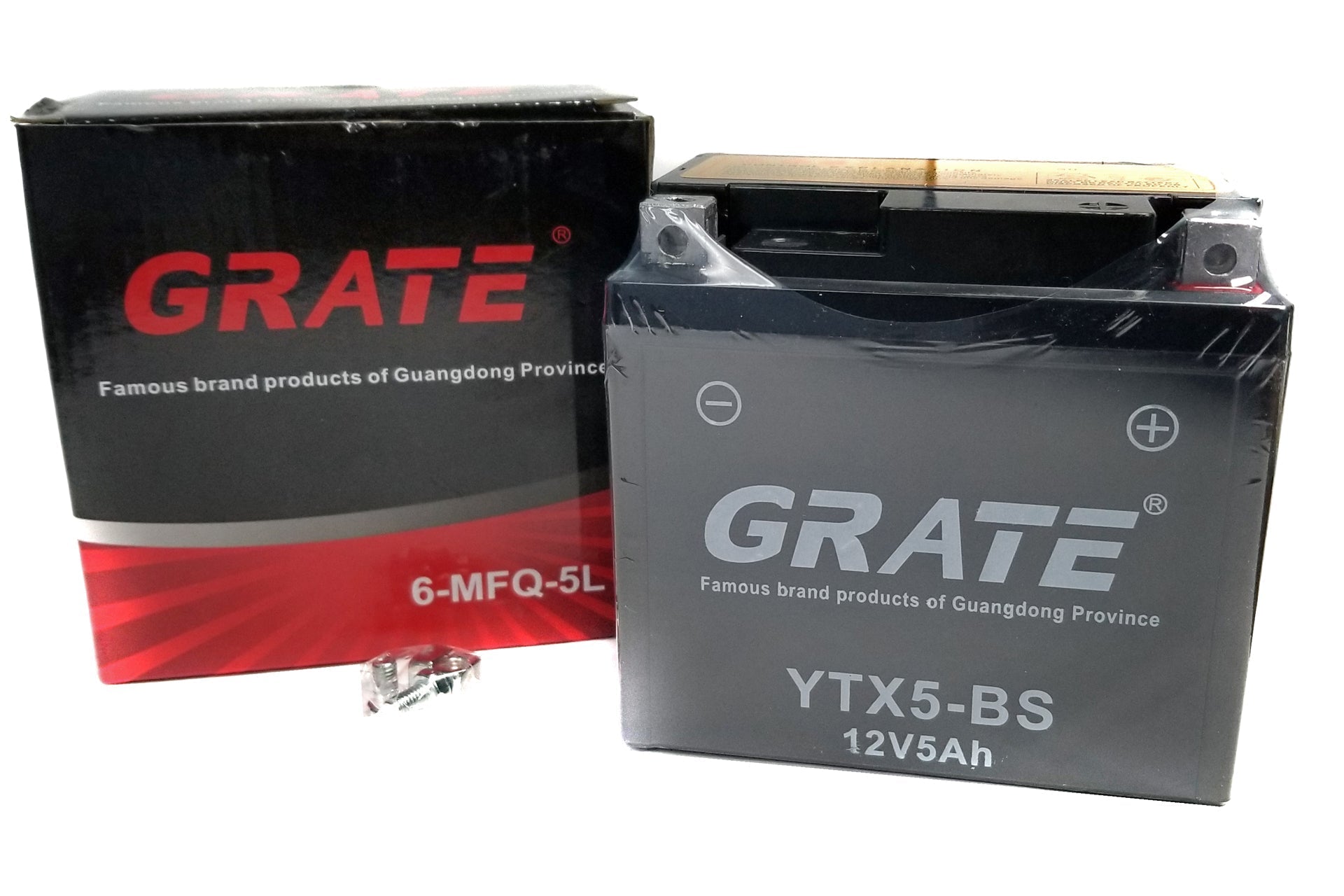 grate ytx5 bs 12v5ah motorcycle battery 6 mfq 5l