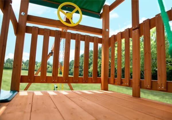 outing w/ dual slides swing set outing w/ dual slides swing set