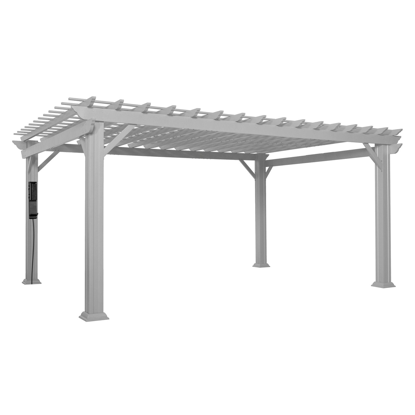 16×12 hawthorne traditional steel pergola with sail shade soft canopy 16×12 hawthorne traditional steel pergola with sail shade soft canopy
