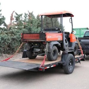 7 x 14 interstate single axle tilt 7k trailer