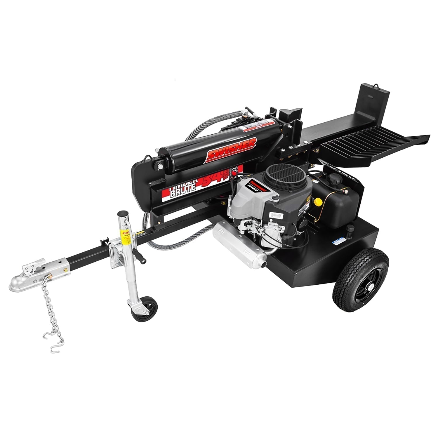 swisher 34 ton 14.5 hp commercial pro gas log splitter – lsed14534 swisher 34 ton 14.5 hp commercial pro gas log splitter – lsed14534