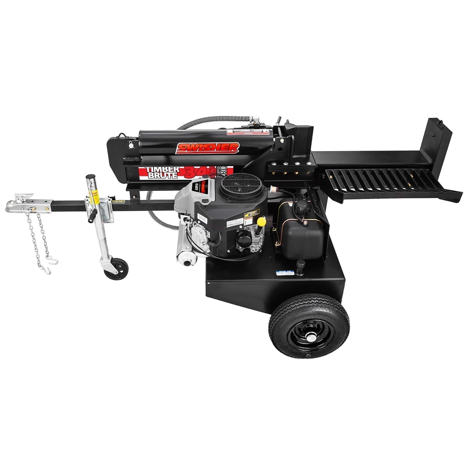 swisher 34 ton 14.5 hp commercial pro gas log splitter – lsed14534 swisher 34 ton 14.5 hp commercial pro gas log splitter – lsed14534