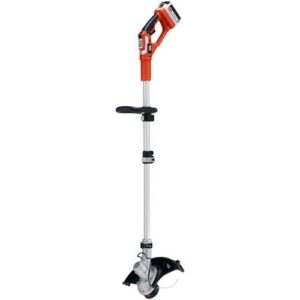 black & decker 40v cordless string trimmer #lst136