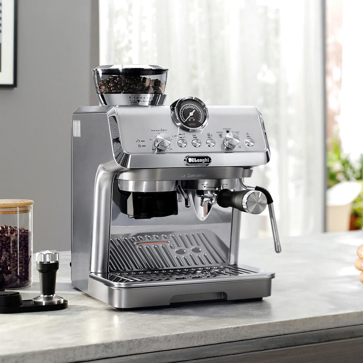 delonghi la specialista arte semi automatic espresso machine ec9155m (metal) delonghi la specialista arte semi automatic espresso machine ec9155m (metal)