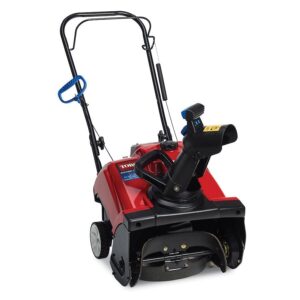 toro 518 ze power clear snow blower gas single stage electric start 18