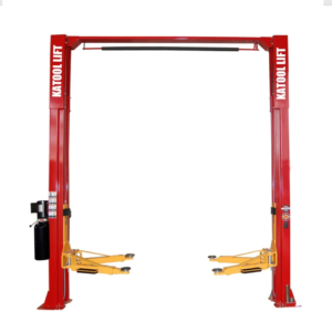m110 two post clear floor vehicle lift 11,000 lbs by katool