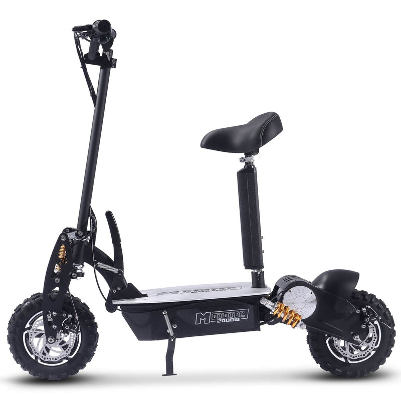 mototec 2000w 48v electric scooter black mototec 2000w 48v electric scooter black