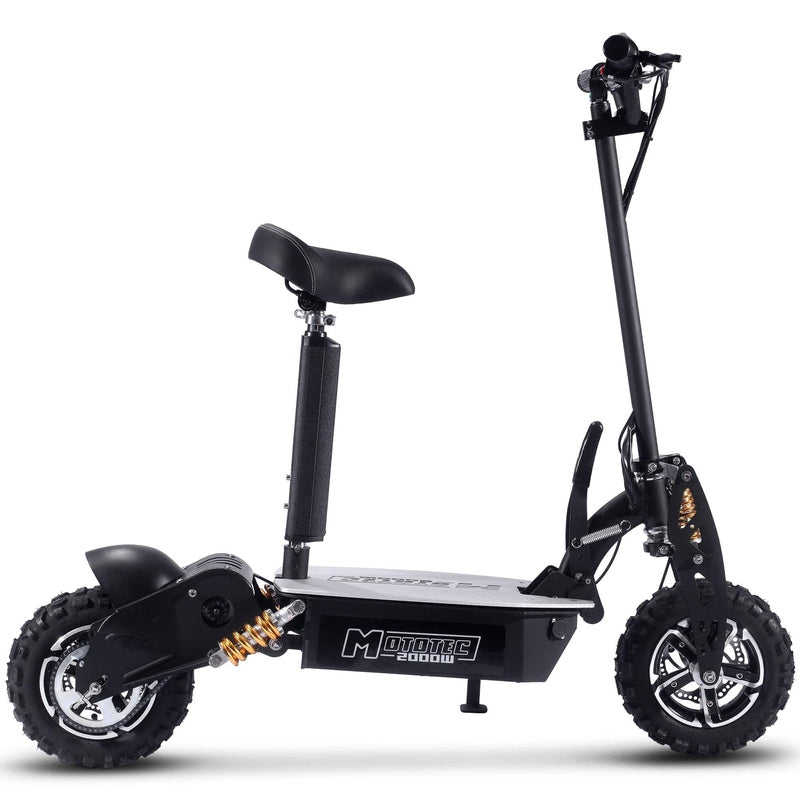 mototec 2000w 48v electric scooter black mototec 2000w 48v electric scooter black