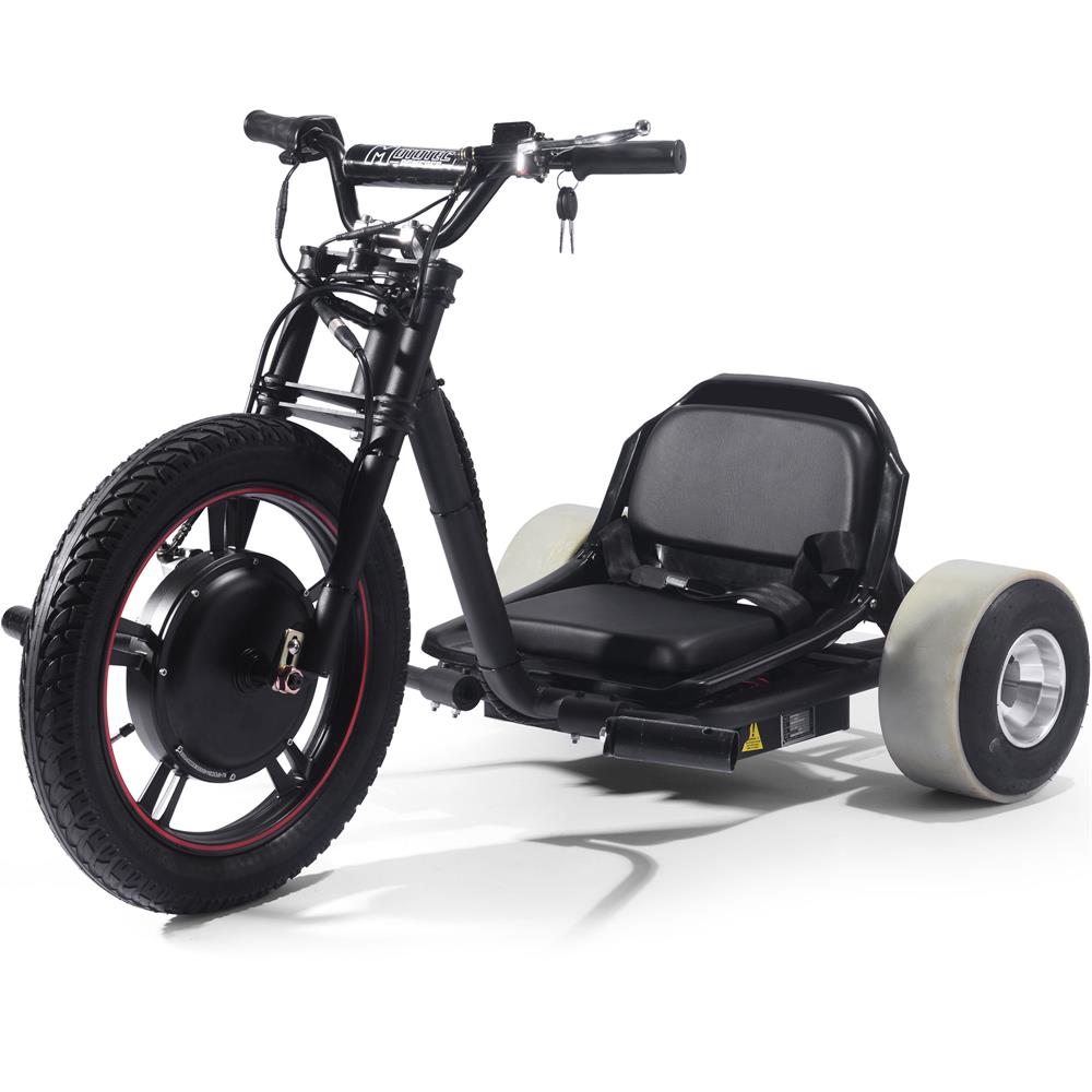 mototec drifter 48v 800w lithium electric drift trike