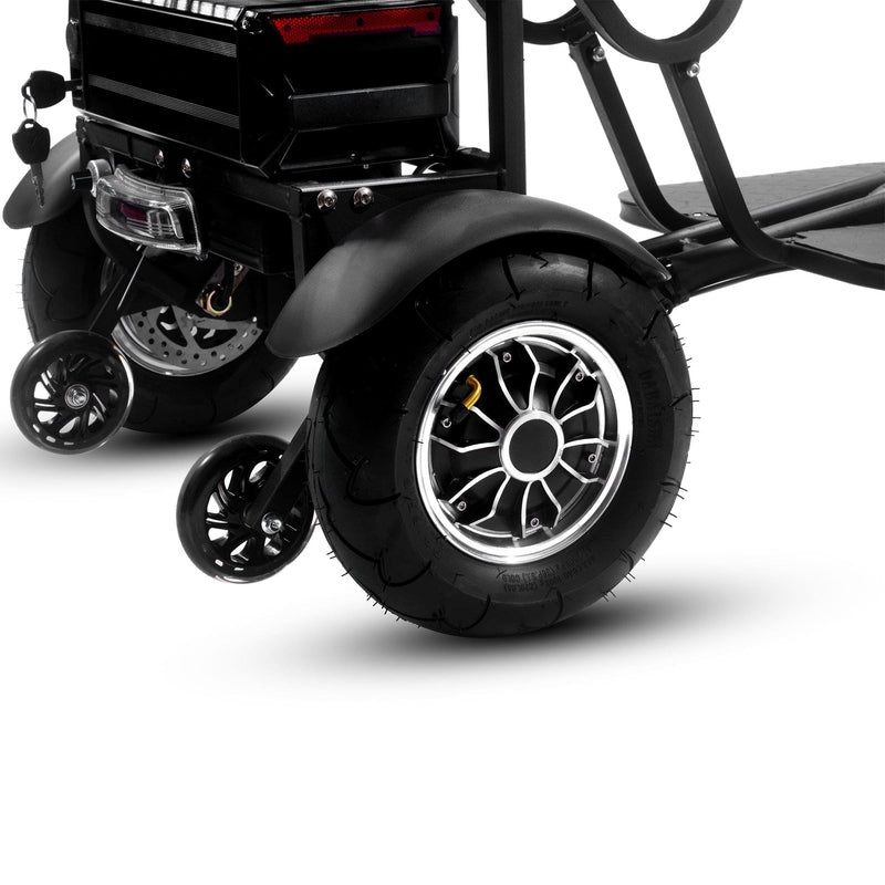 mototec folding mobility electric trike 48v 1000w dual motor lithium black mototec folding mobility electric trike 48v 1000w dual motor lithium black