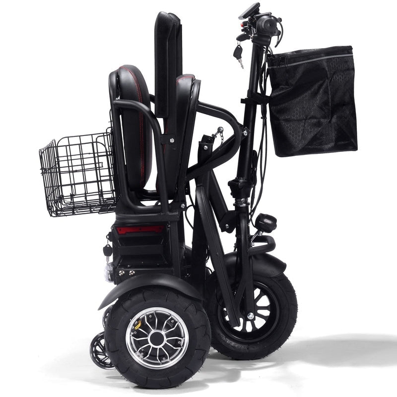 mototec folding mobility electric trike 48v 1000w dual motor lithium black mototec folding mobility electric trike 48v 1000w dual motor lithium black