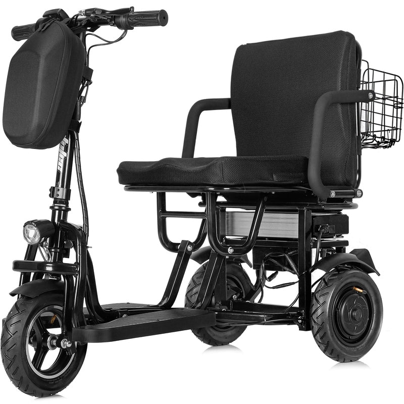 mototec folding mobility electric trike 48v 700w dual motor lithium black mototec folding mobility electric trike 48v 700w dual motor lithium black