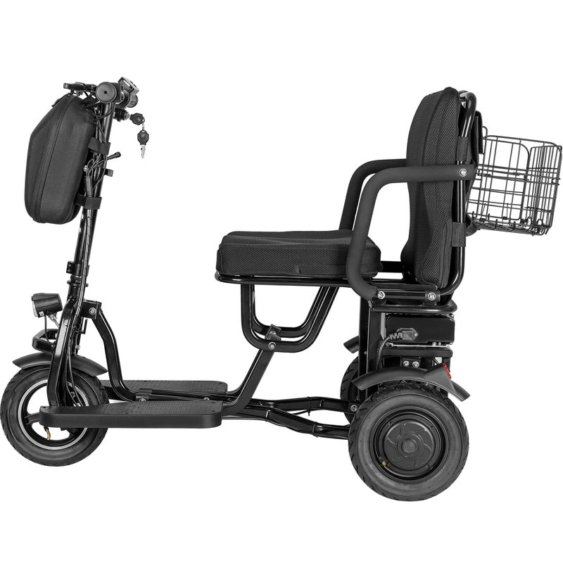 mototec folding mobility electric trike 48v 700w dual motor lithium black mototec folding mobility electric trike 48v 700w dual motor lithium black